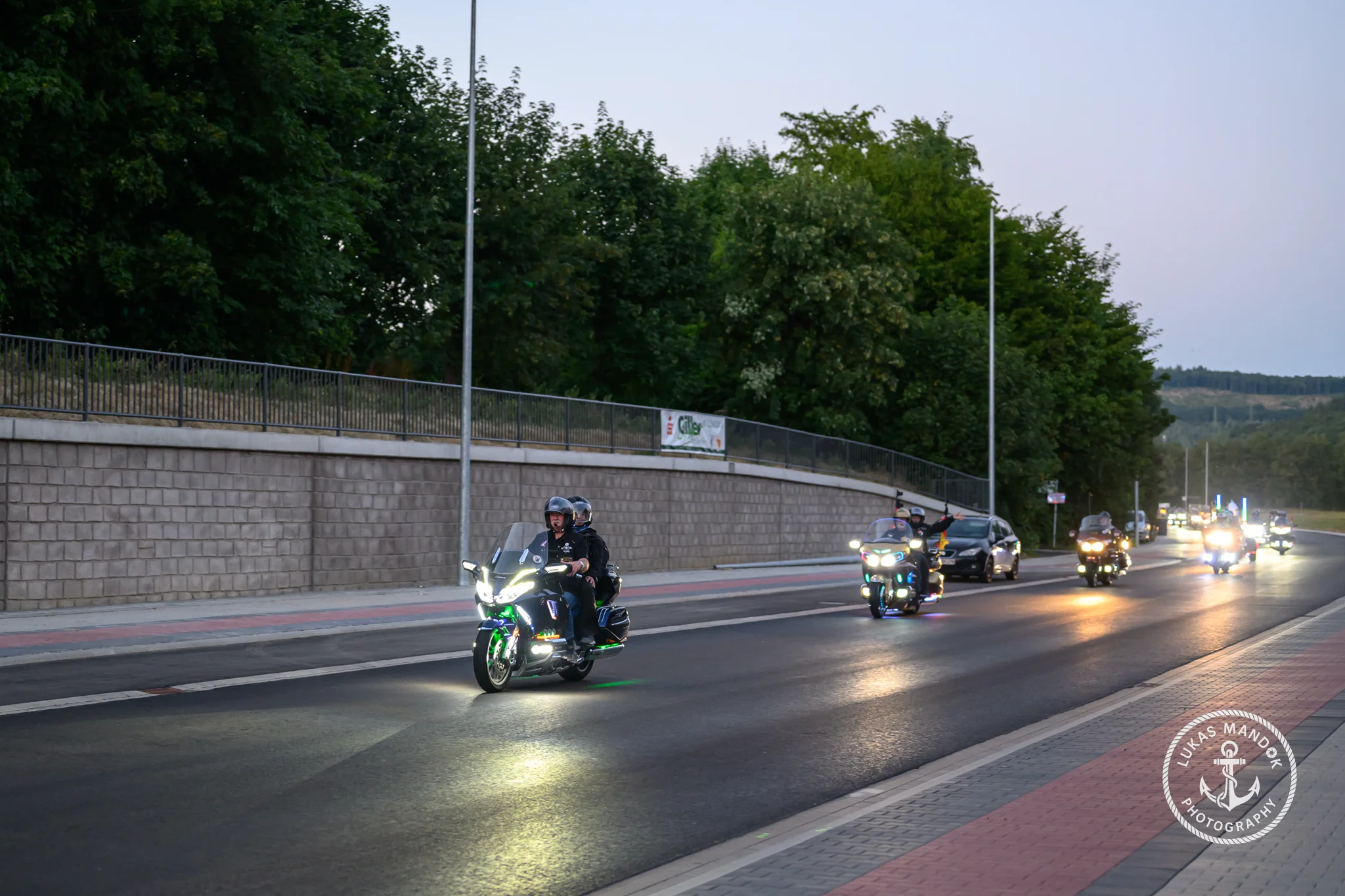 Gold Wing Lichterfahrt